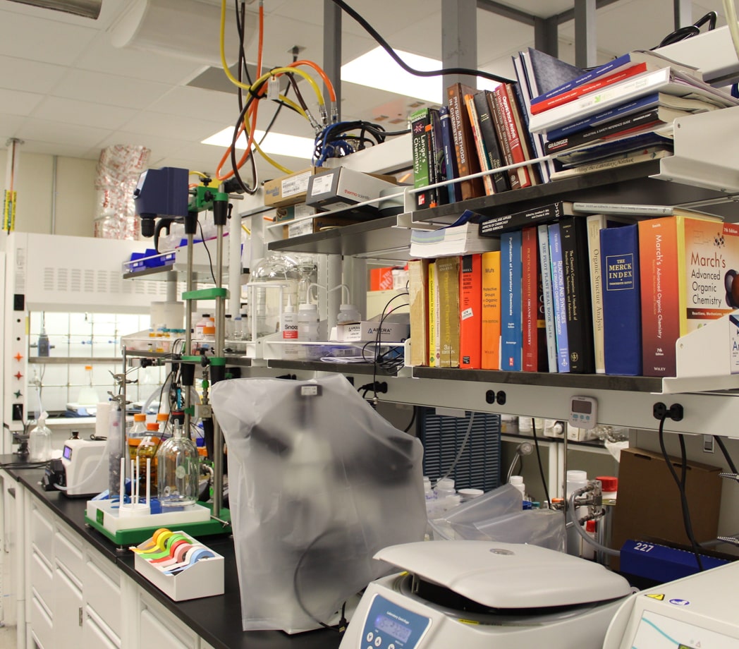 A world-class, organic chemistry lab